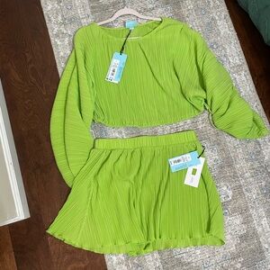 Future Collective Medium Skirt Large Top Matching Set